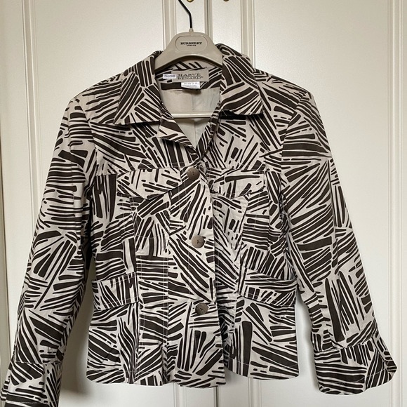 LADIES  3/4 sleeve JACKET Sz12 by HARVE BENARD. - Picture 4 of 14